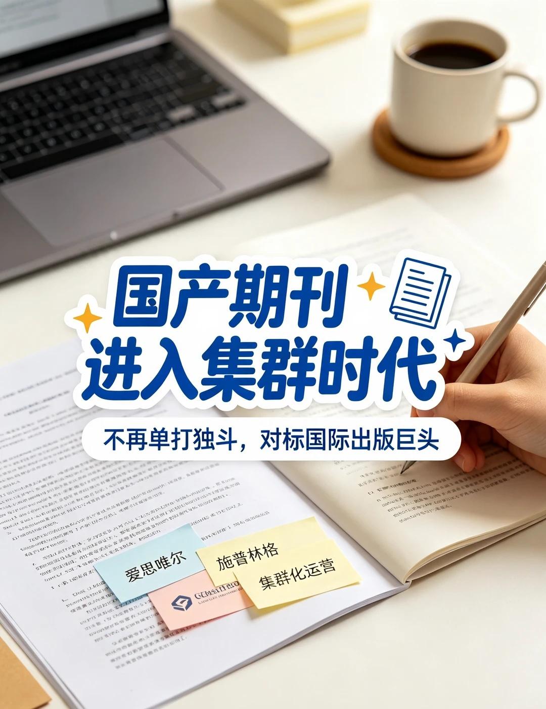 国产期刊要组队出击！对标Elsevier不是口号
重大信号｜国内首个科技期刊出版