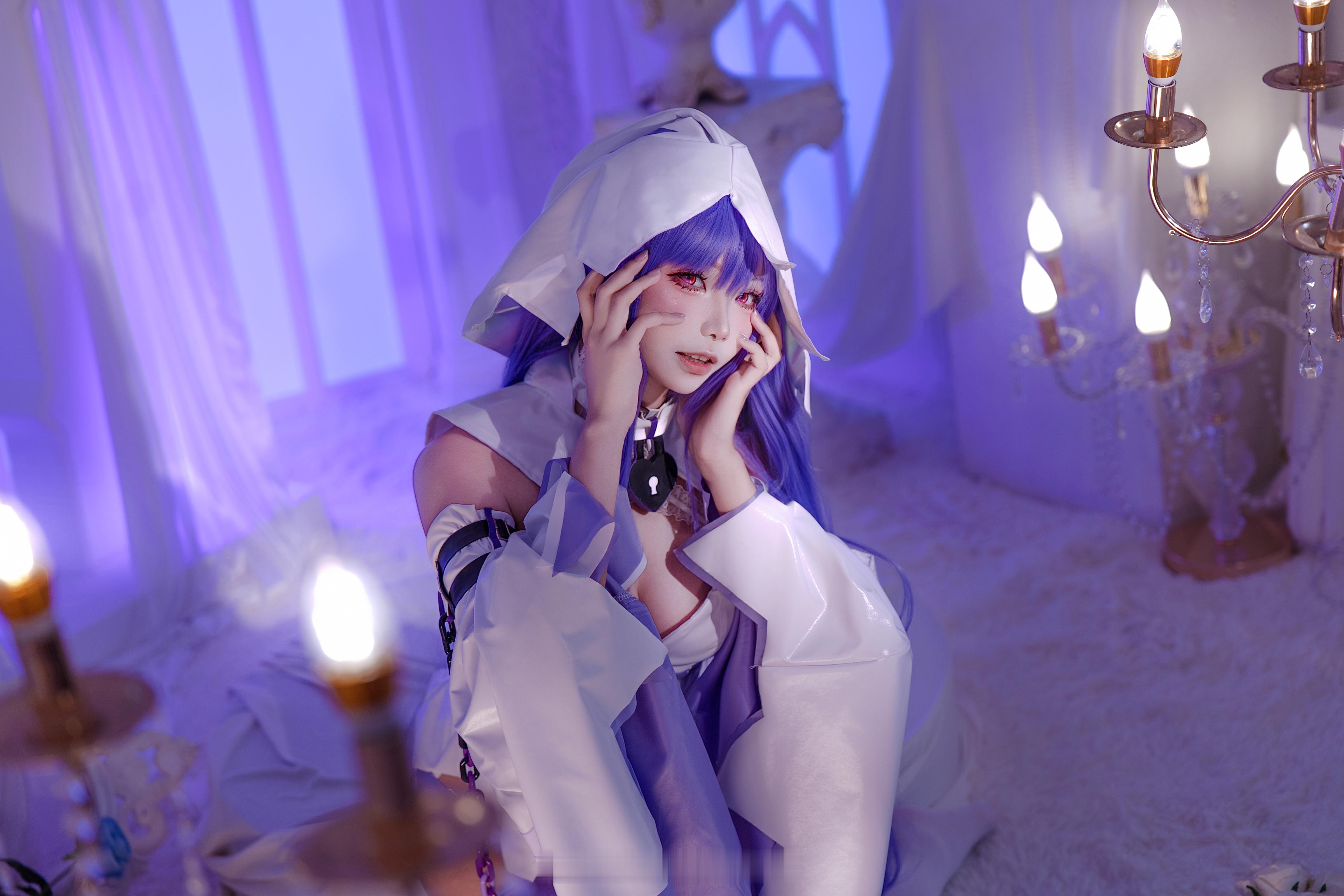 喵斯快跑cosplay幽灵玛莉嘉 转➕关抽6.6r 31p见评<暮色病院床单失窃