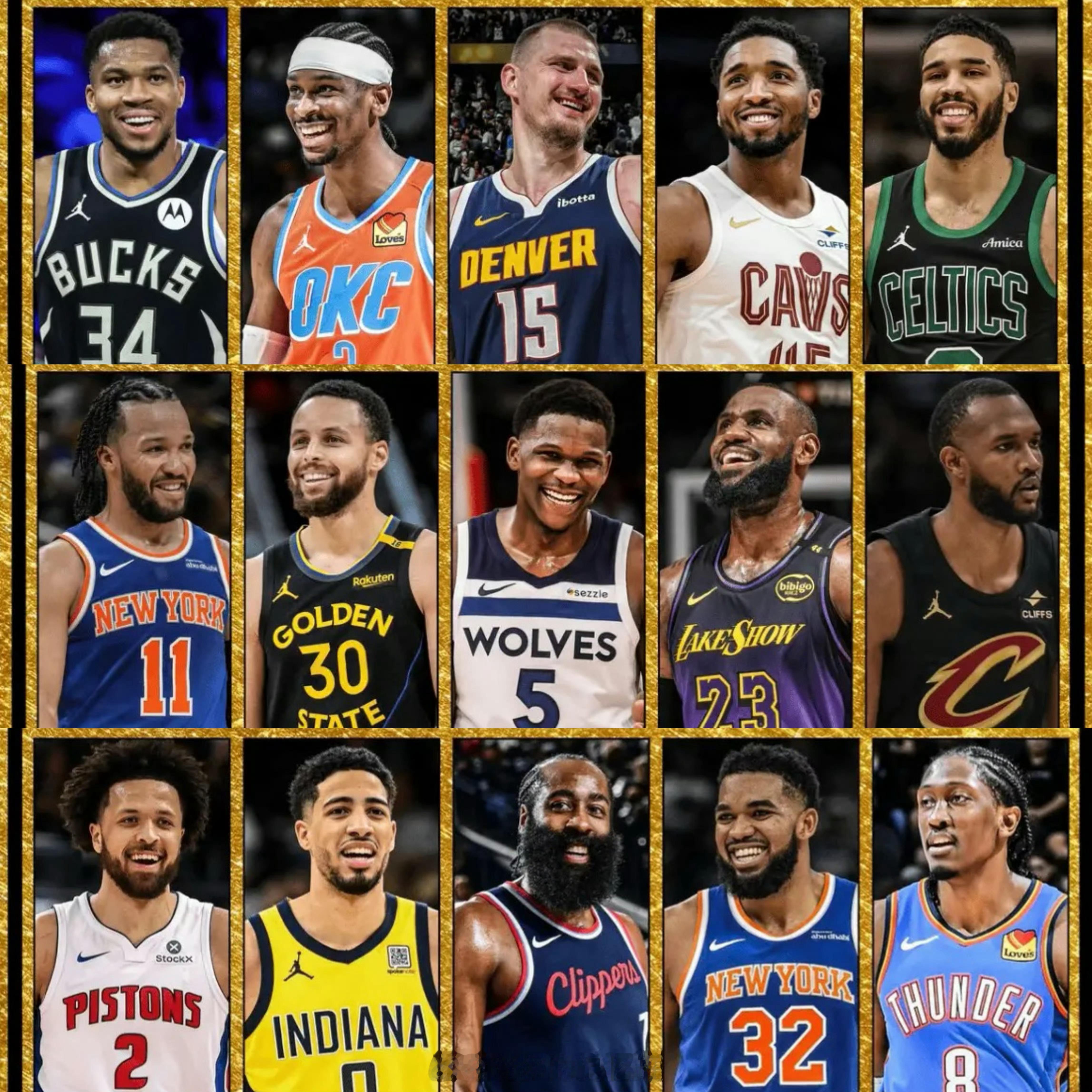 烫知识：上赛季詹姆斯不仅是所有入选最佳阵容中唯一的正负值为负的球员（-57），也