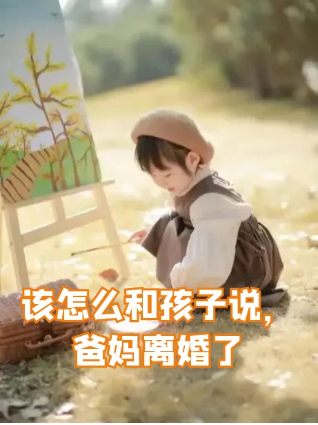 该怎么和孩子坦白，父母离婚了？