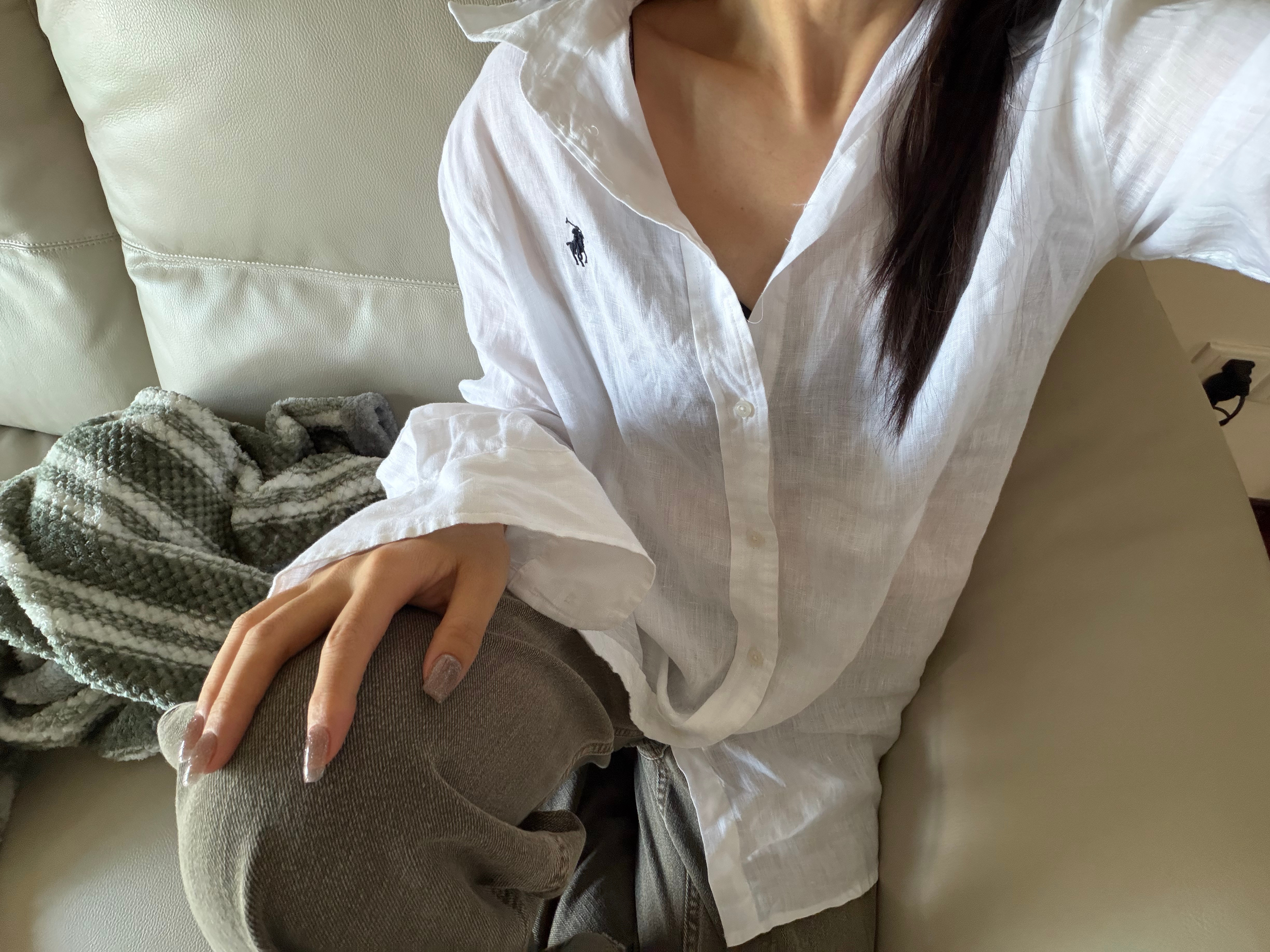 今天的雨露麻！好喜欢白色！ 