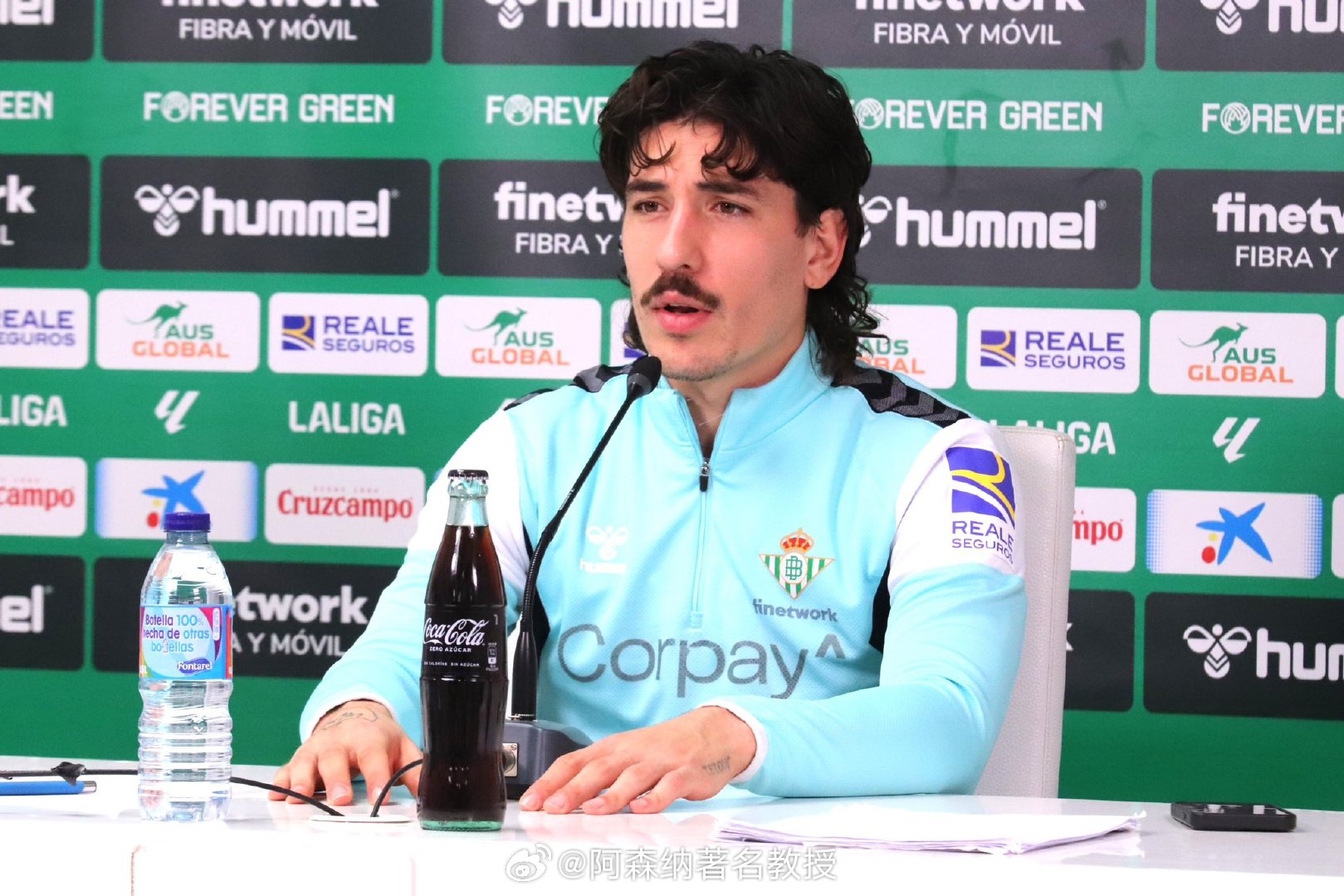 贝莱林表示他“依然是一名枪手”：“我真心希望阿森纳本赛季能赢得英超冠军，这已经是