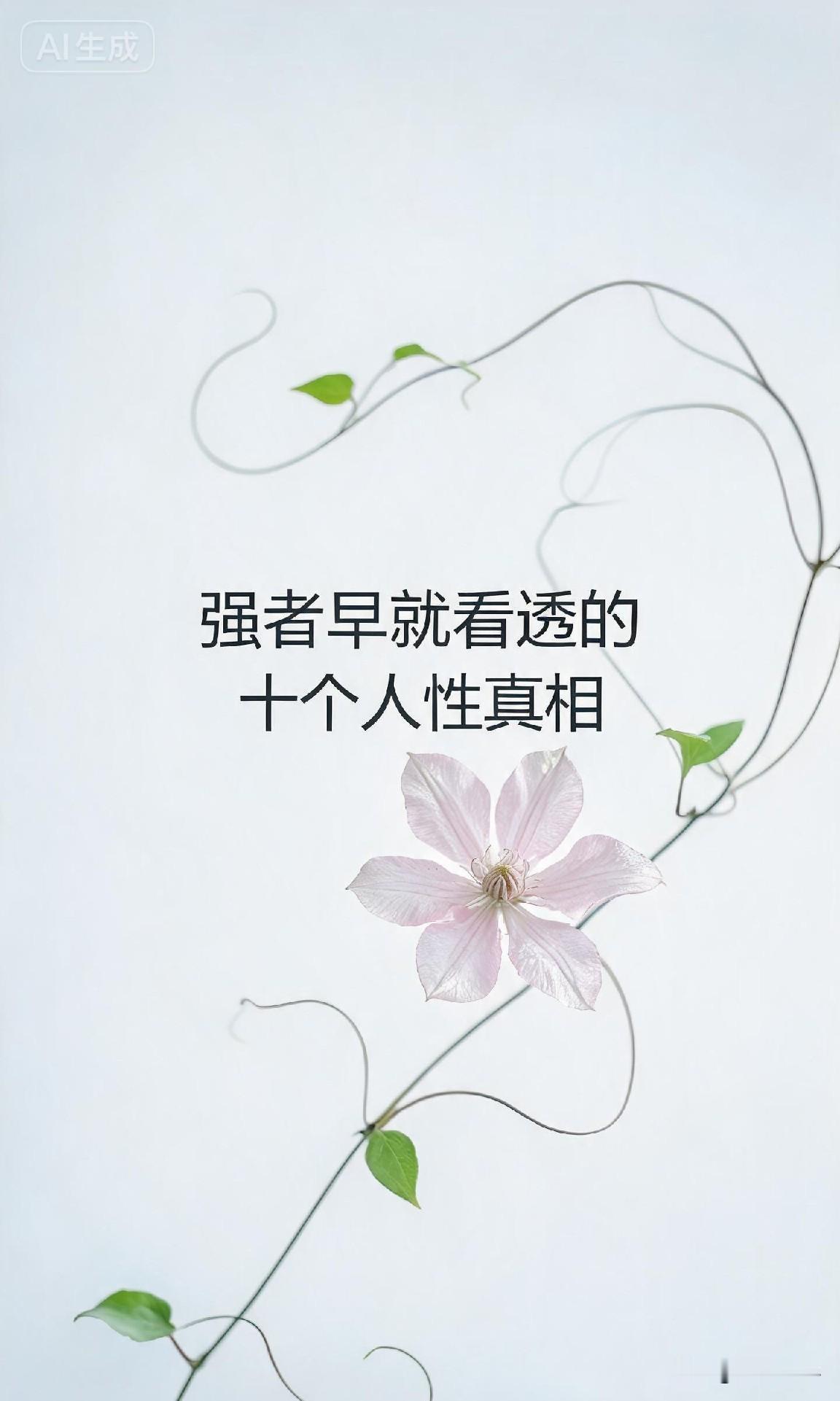 强者早就看透的十个人性真相

心理学家阿德勒说：“人的一切烦恼，都来自于人际关系