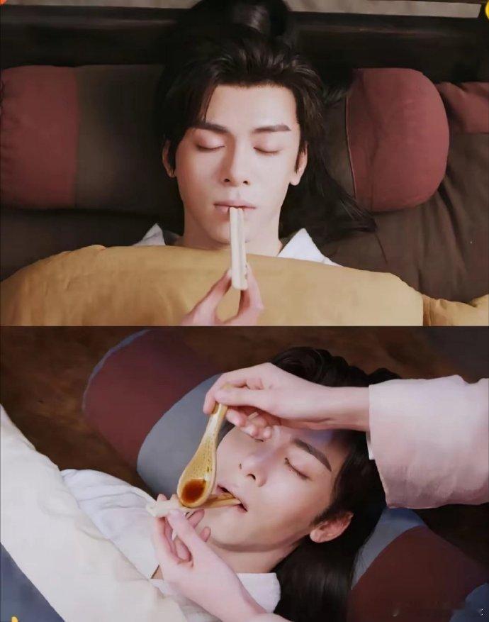 拒绝嘴对嘴喂药，这样的喂药建议全影视圈普及❗️ ​​​