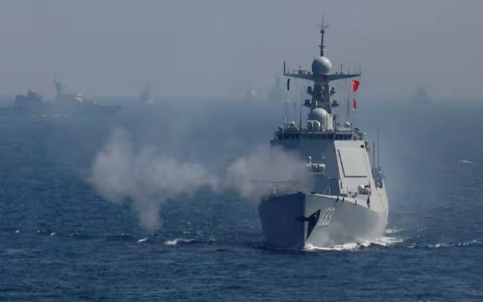 你做初一，我做十五！日舰过航台海三天后，052D冲向横当水道
4月19号东部战区