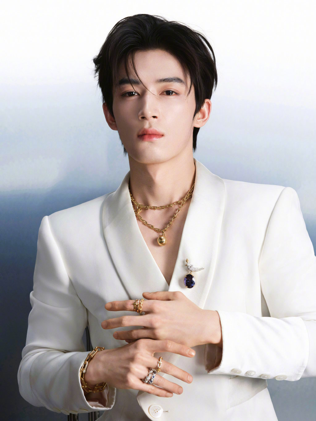 王星越 in Tiffany & Co.💎✨ 官宣蒂芙尼品牌大使后，首个线下活