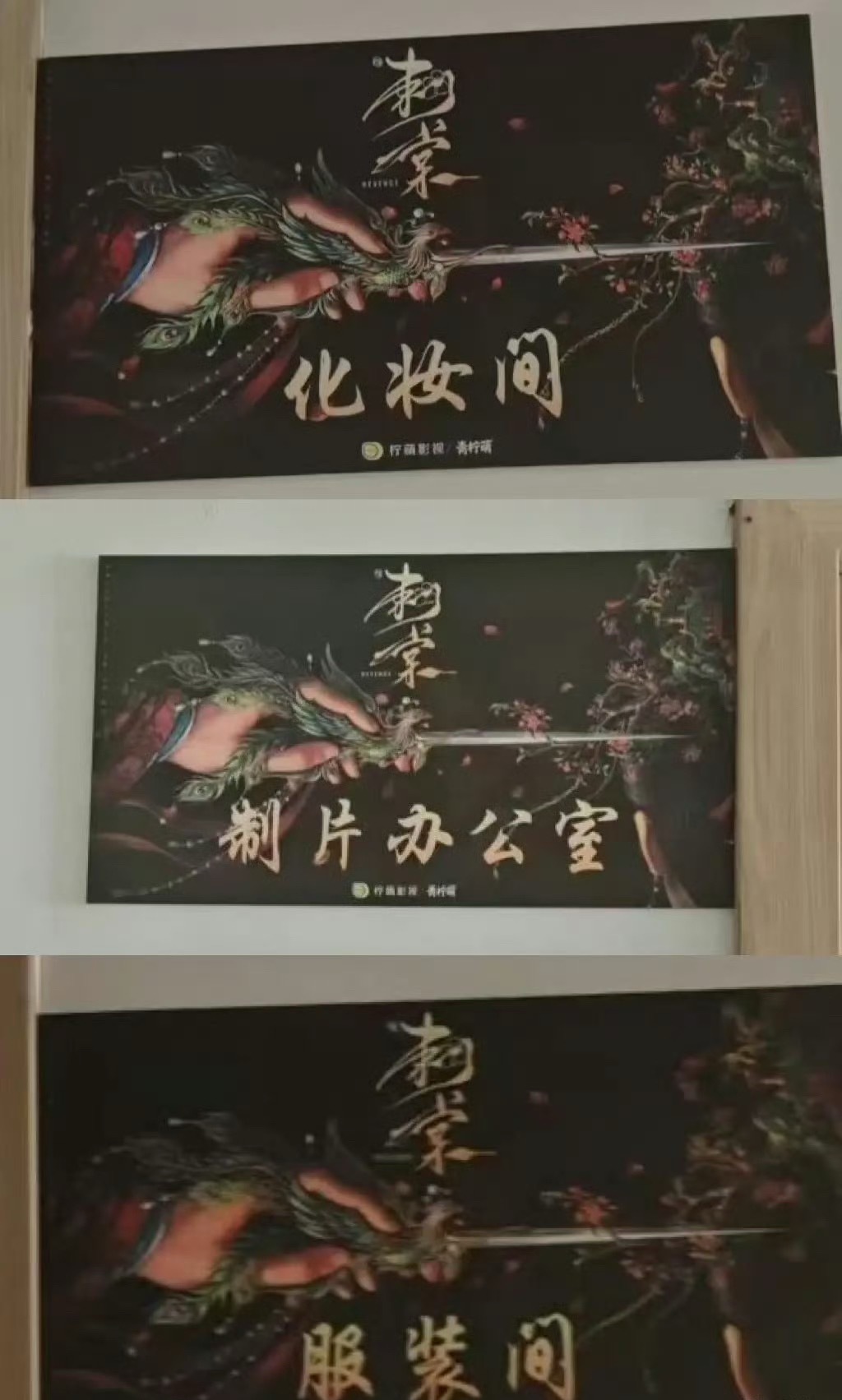 张凌赫卢昱晓 刺棠貌似是已经确定了，两位要二搭了，看曝光的概念海报氛围感明显偏向