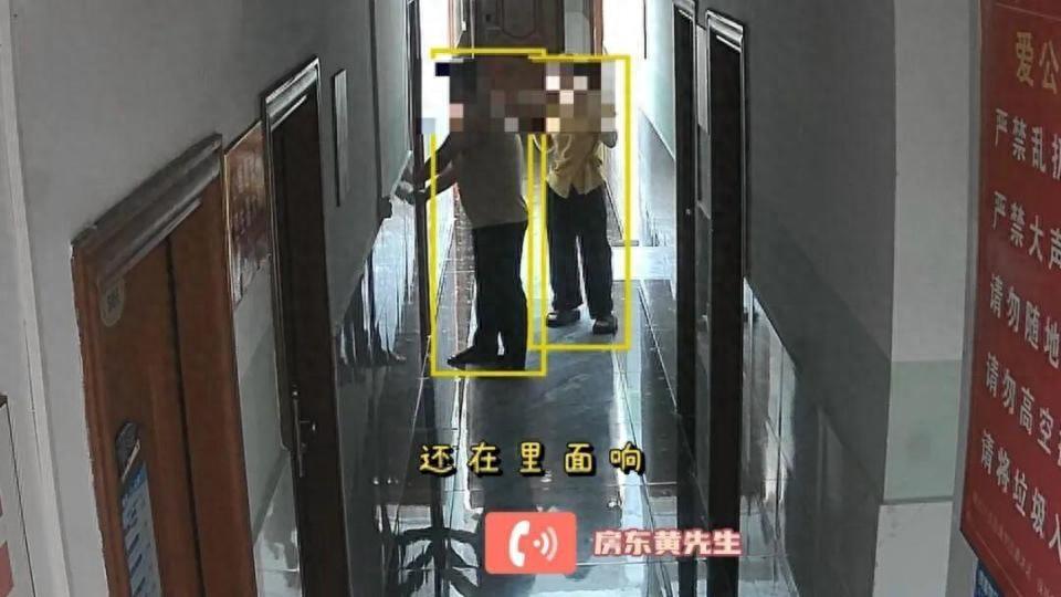 惊险一幕！广东东莞，塘厦镇一名房东发现房客没有及时缴费，这两天也从来没见过，就上