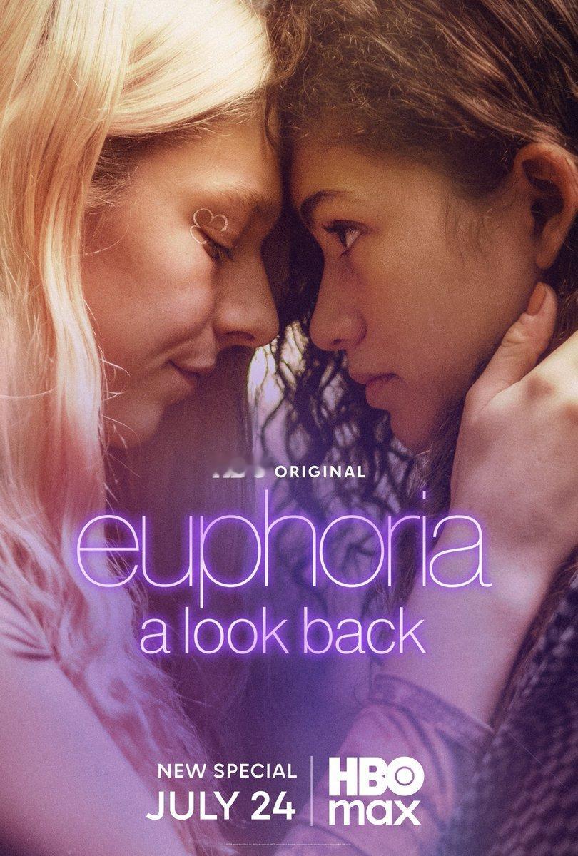 《亢奋》全新纪念特辑《Euphoria: A Look Back》发布海报，节目