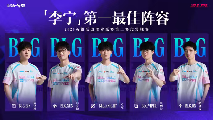 BLG五人全员一阵Knight 拿下常规赛 MVP，TT.Heru 当选最佳新秀