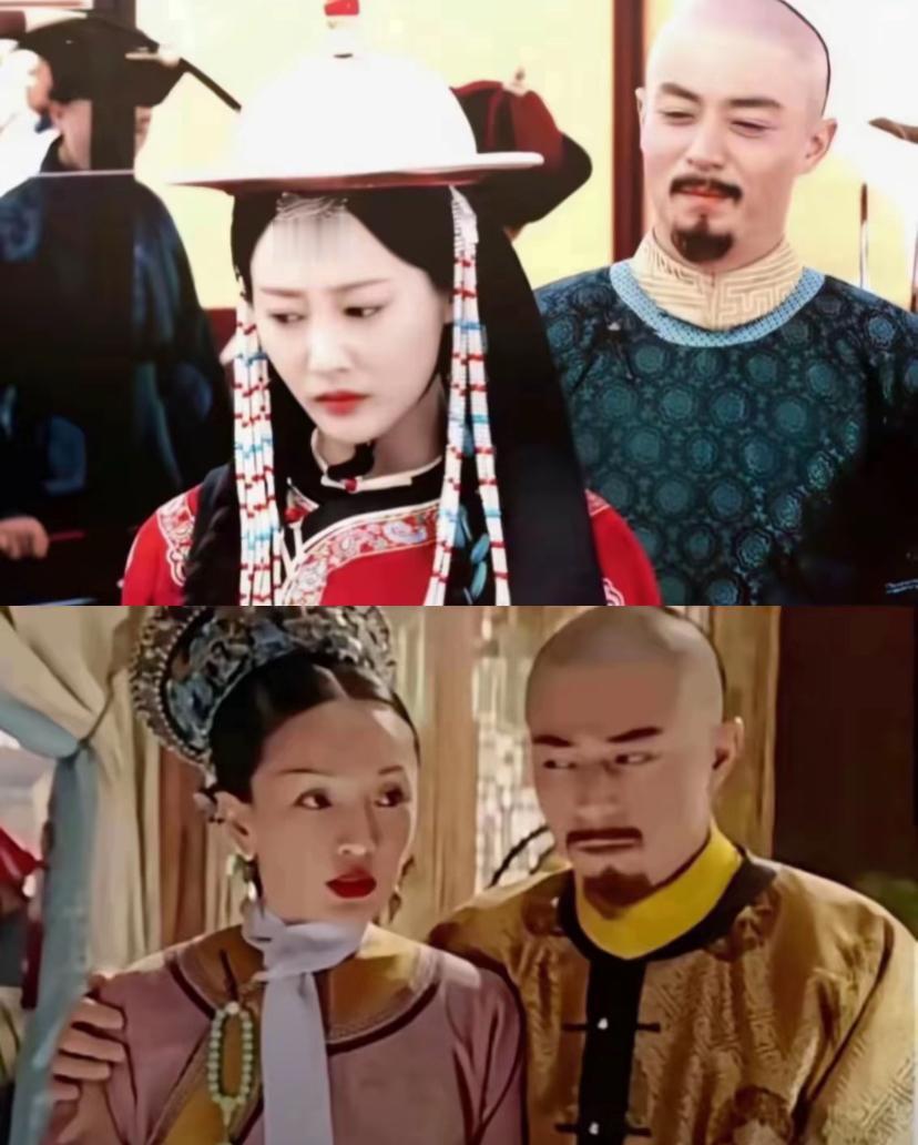 每次看到别人发这张照片，我都替霍建华感到憋得慌。剧中设定明明他最爱的是如懿，可是