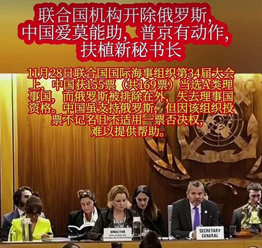 俄罗斯又被“踹了”一脚! 中国想帮却爱莫能助。

11月28日，联合国国际海事组