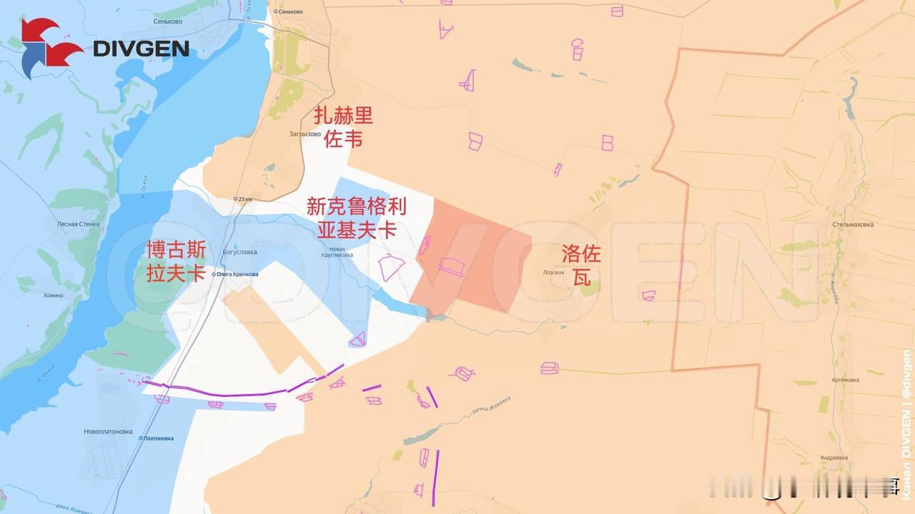 1月13日箭头社更新俄乌战报：

图一：俄军突击部队占领了库皮扬斯克方向的新克鲁