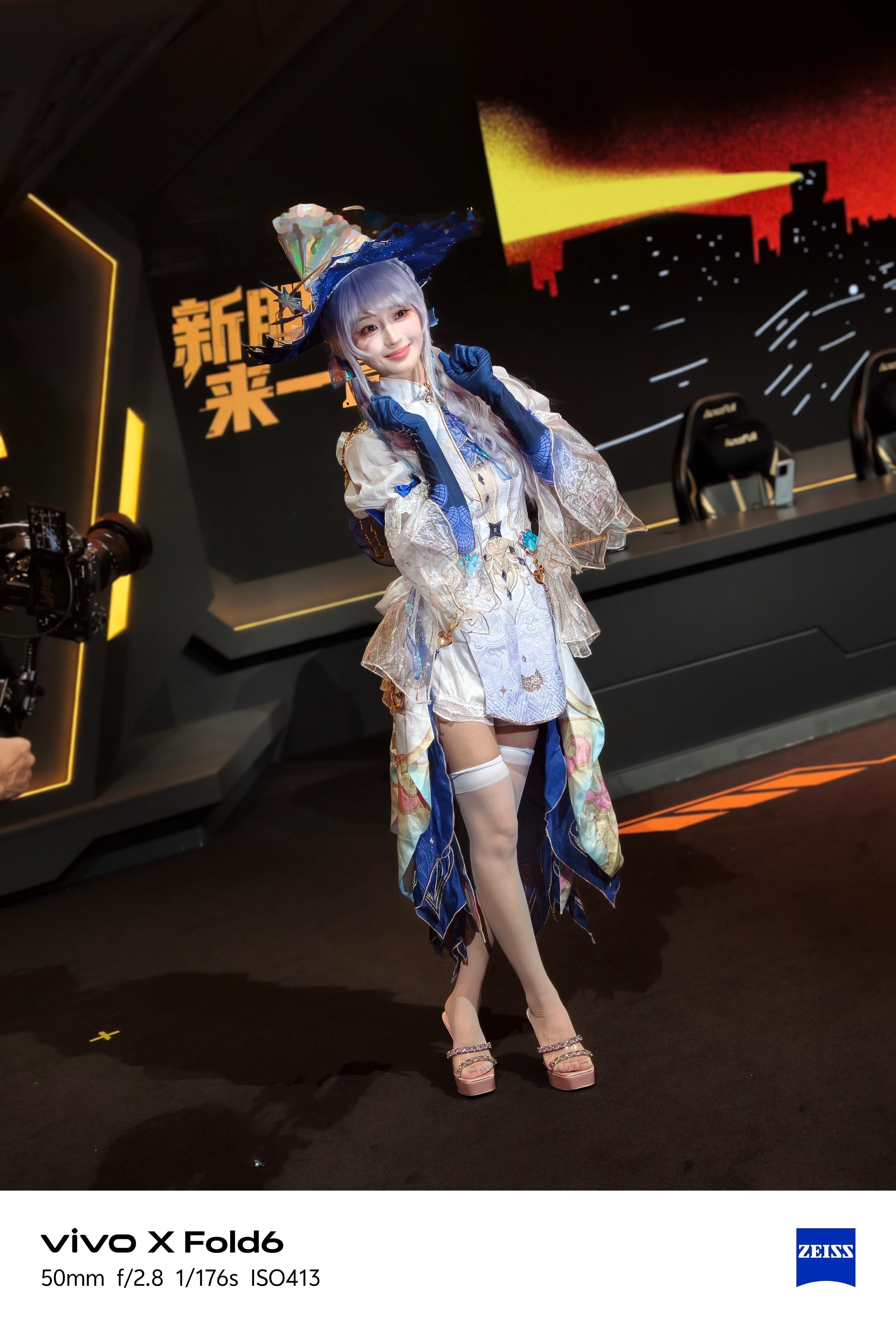 【Chinajoy 】电竞展台直拍不愧是iQOO的官C，付慧琳太美了~📱:vi