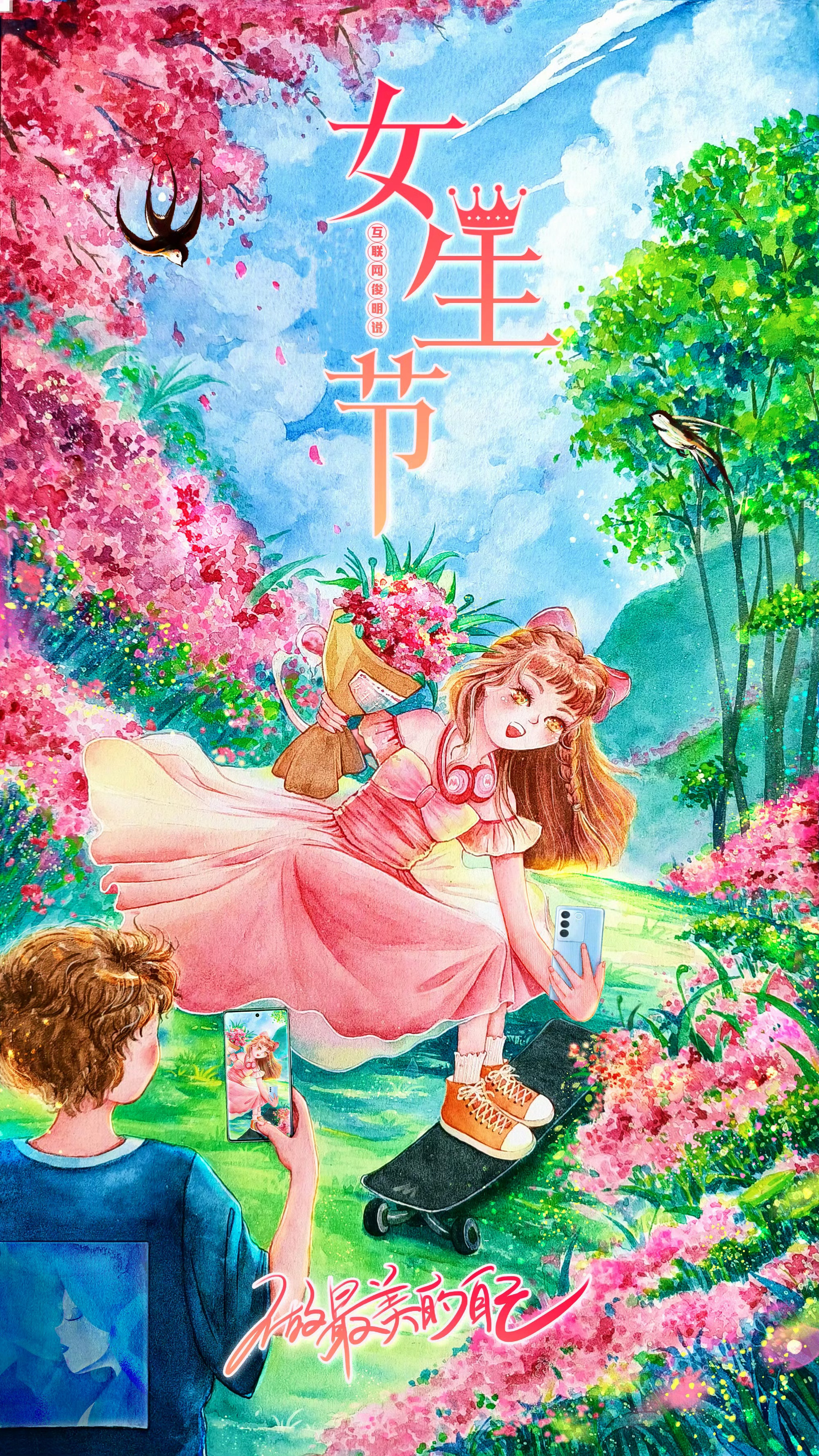 妇女节祝我微博的女性朋友们，挣大钱！30岁可以未婚未育，60岁可以重启人生。中国