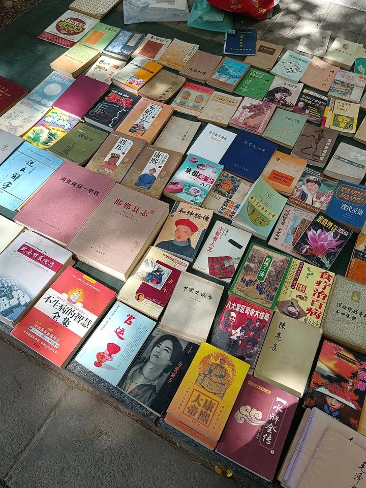 邯郸展后街旧货市场，旧书，古玩，电器，留声机，笔墨纸砚……各种东西应有尽有，值得