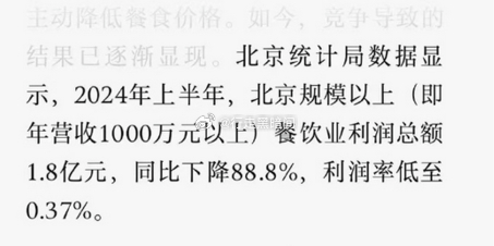 餐饮业现在真是太难了 ​​​