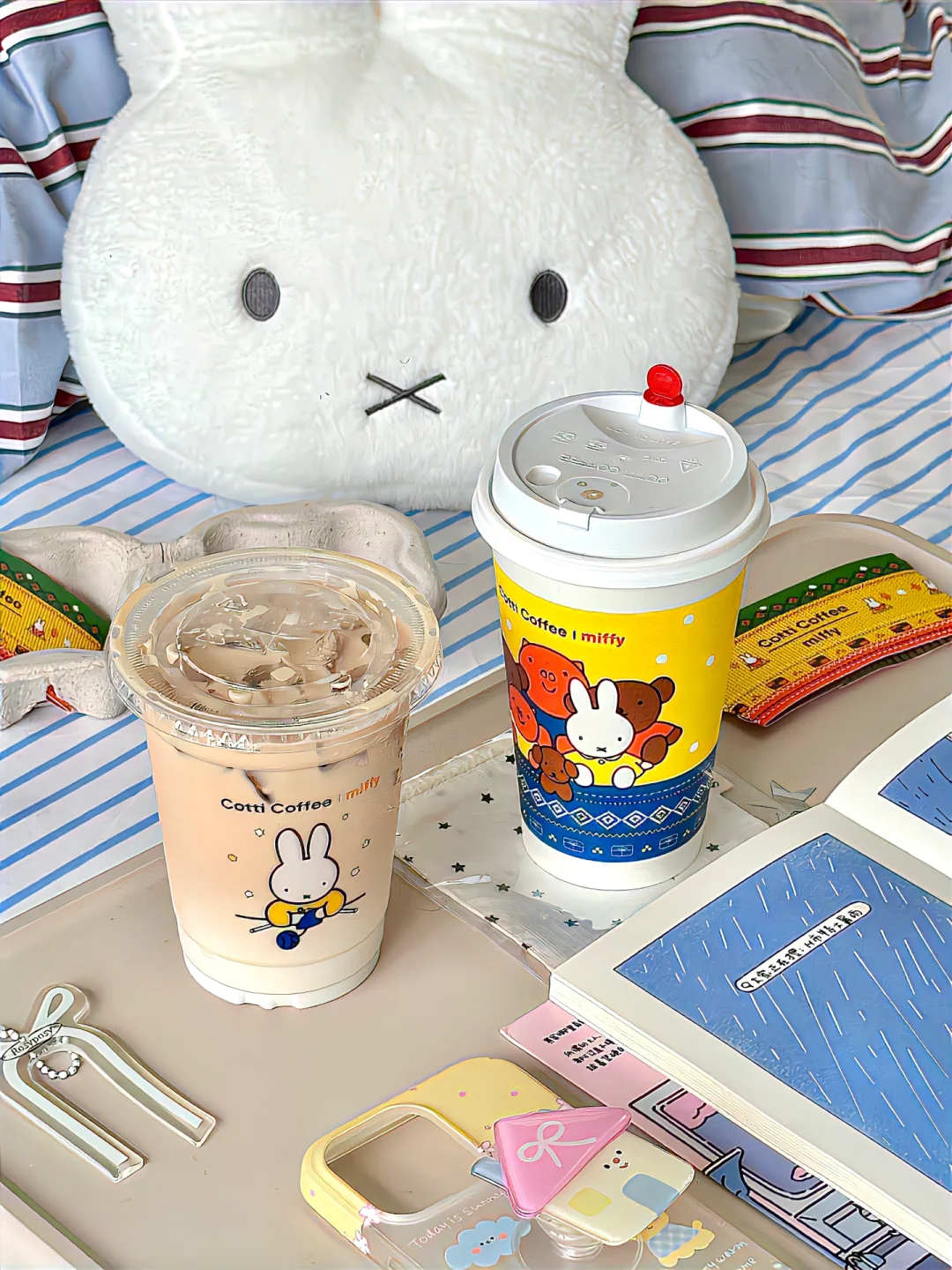 🍥˶ • × • ˶ 🍥宅家喝miffy！！干净调色🐰