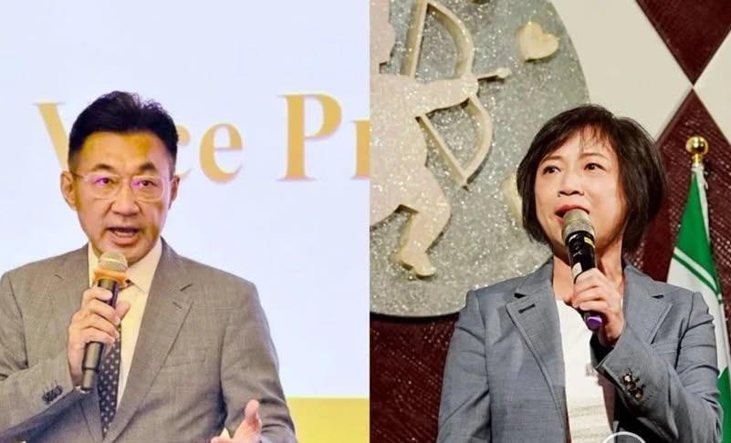 何欣纯网络民调领先江启臣近三成，台中市长选战这下真让蓝营支持者心里一紧。六万四千
