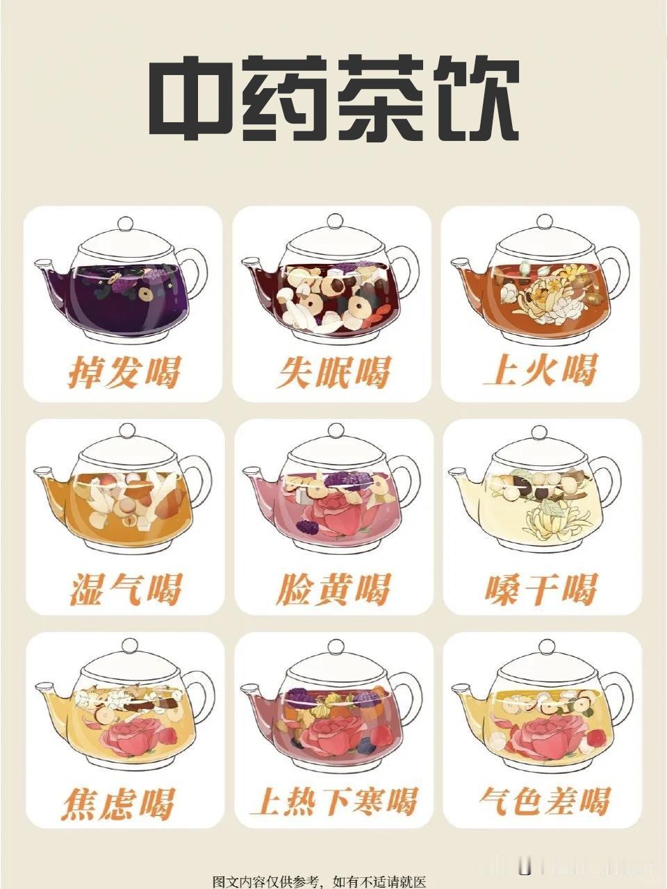中药茶饮
湿气、失眠、脸色差、眼干、咽干、掉头发，喝上一杯，畅快回来

🌲🌿