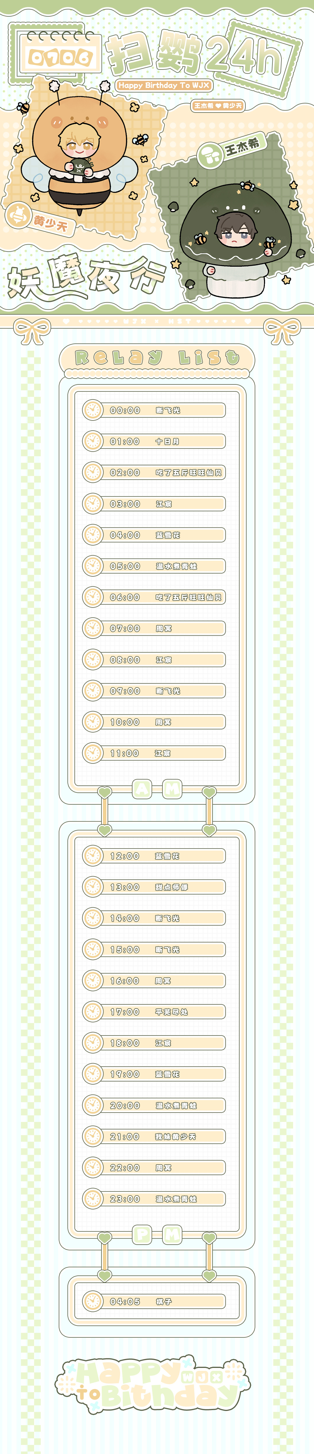 5545bot好，预热一下0706扫鹦妖魔夜行24H～顺便进行一个扫鹦产出群的宣