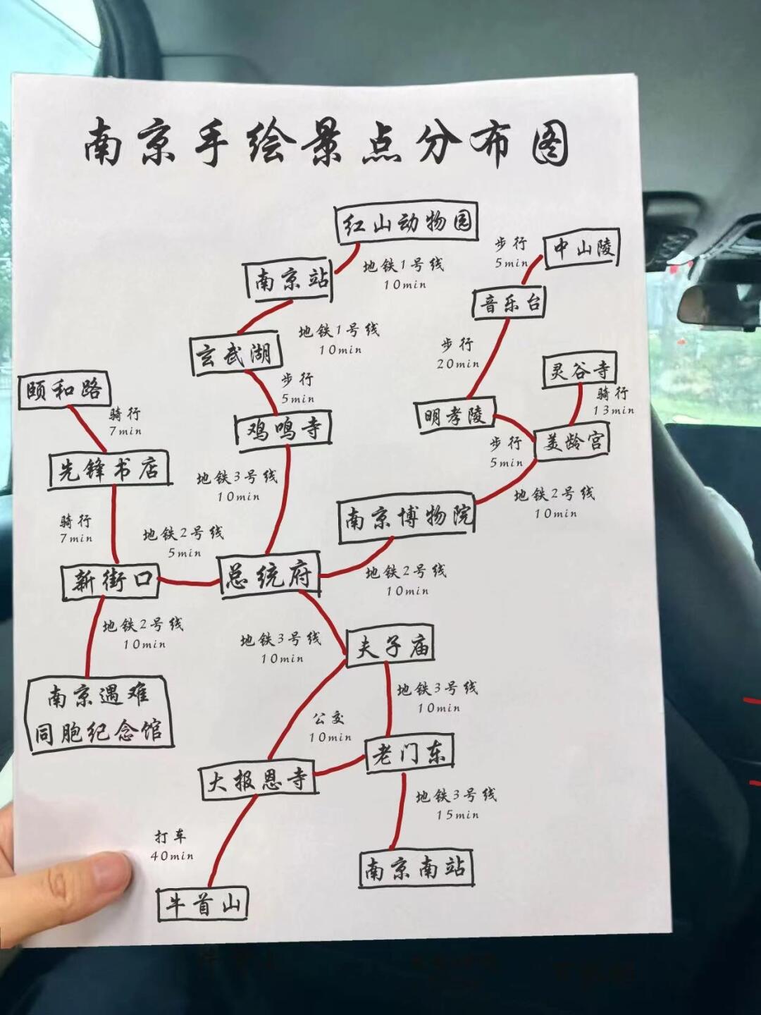 真的有被自己手写的南京攻略满意到睡不着❗️