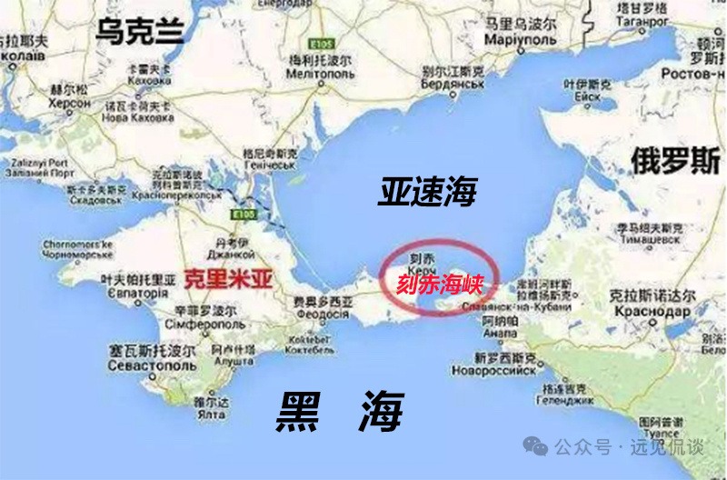 乌克兰  亚速海已成为火海，俄罗斯不得不停止该地区航运。至此，乌克兰“掐死”克里