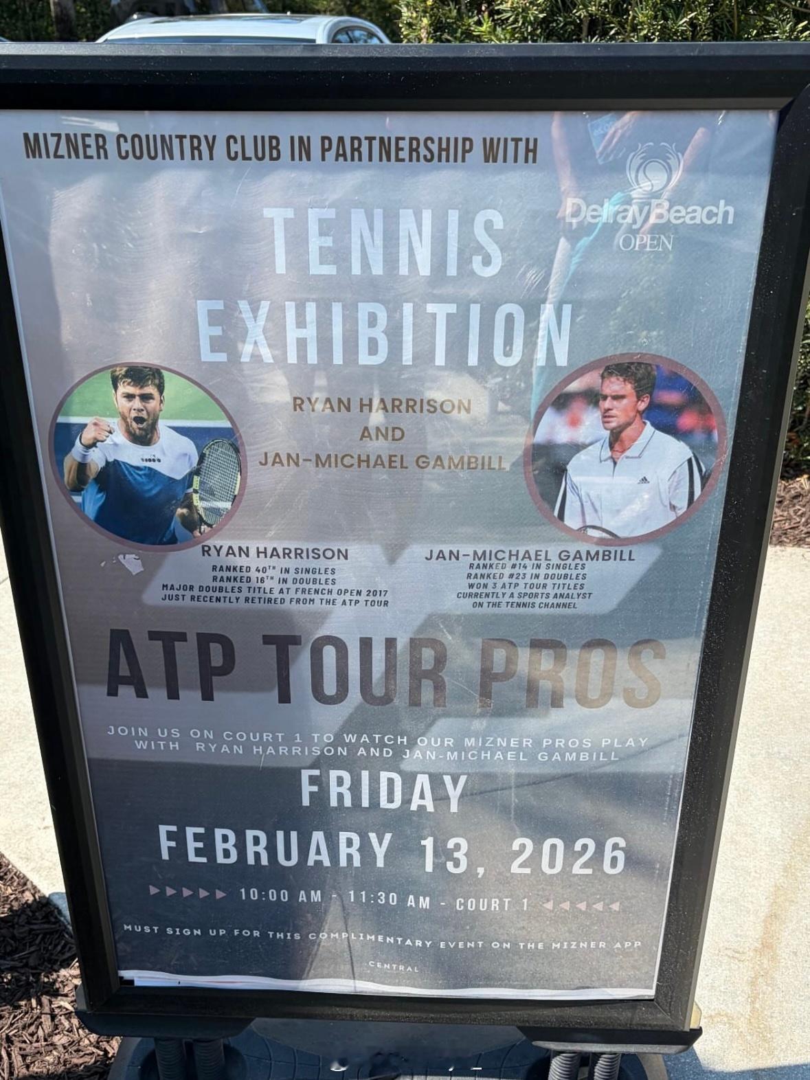 可以排进ATP表演赛颜值TOP3哈里森&甘比尔｜atpboys