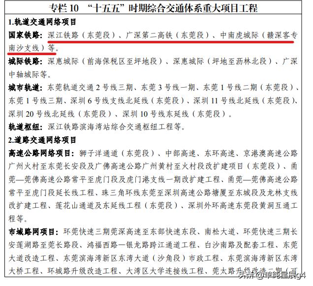 东莞十五五铁路规划，三条高铁，多条城际铁路列入

2026年8月，广东的东莞也正