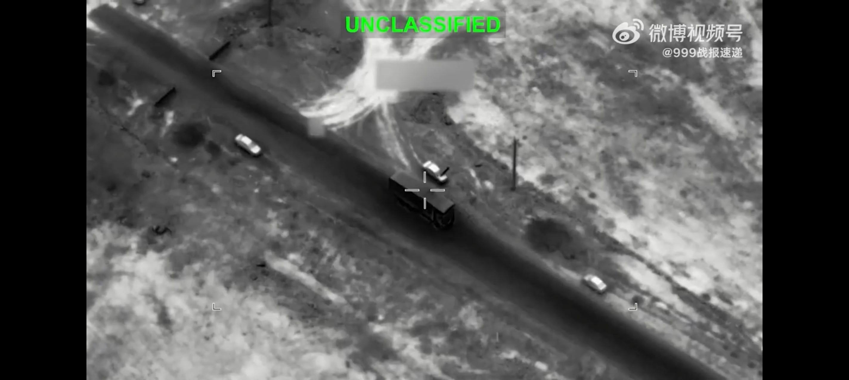 在最新发布的战果中，中央司令部极有可能把一个公交车当TEL打了（图一）不过其他一