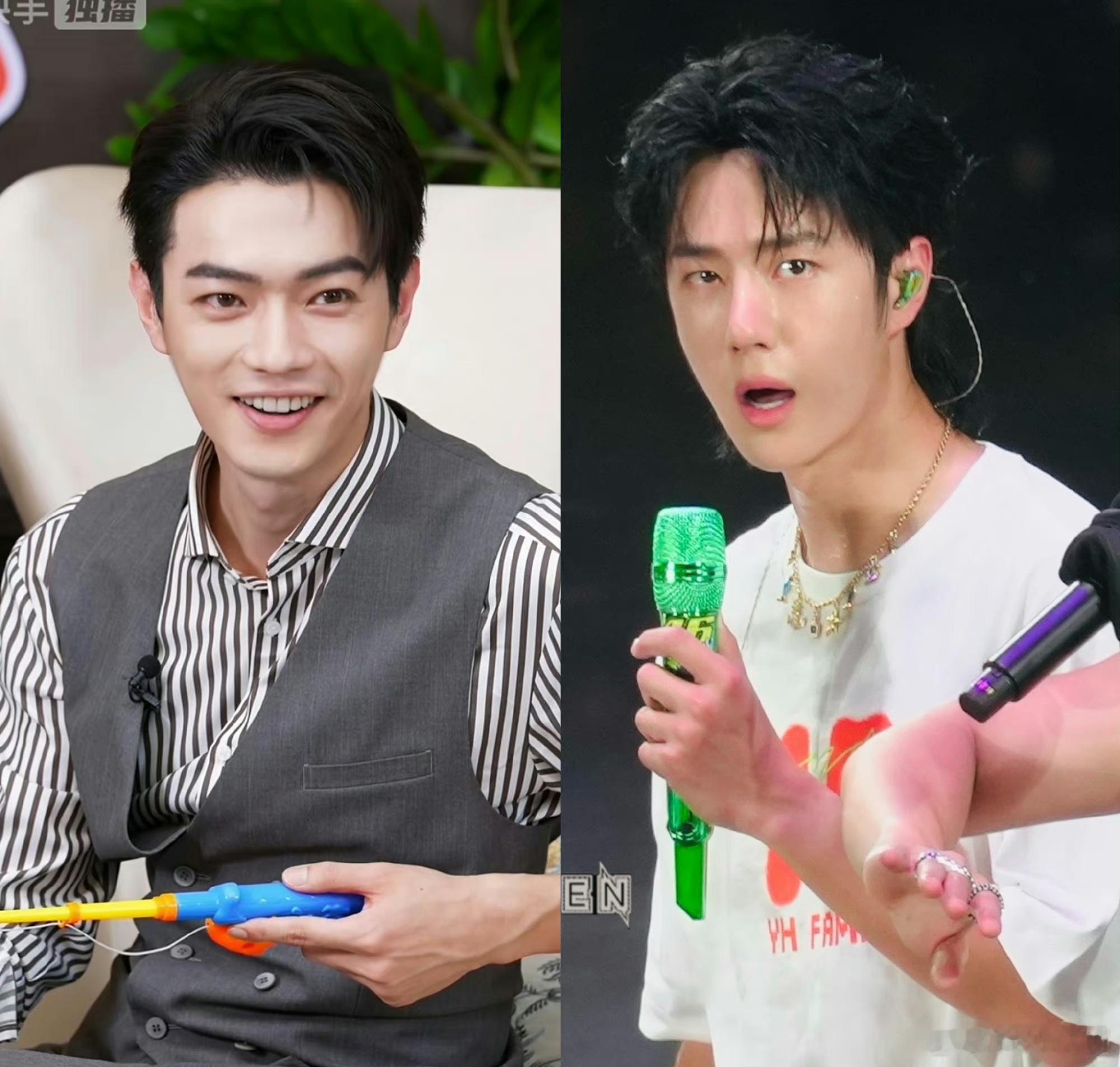 确实感觉昨天王一博的直播状态和许凯差远了 ​​​