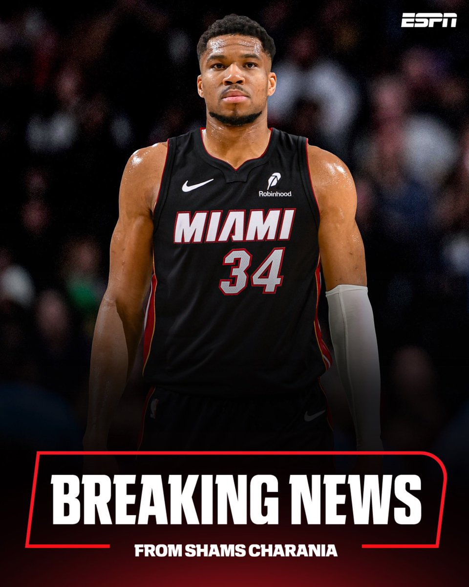 NBA交易字母哥被交易到热火 雄鹿、热火达成重磅交易！雄鹿送出字母哥、波蒂斯；热