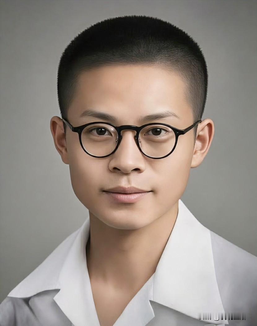 第一次见到这张青少年时代的照片，一脸书卷气，温文尔雅，像一个学者。
