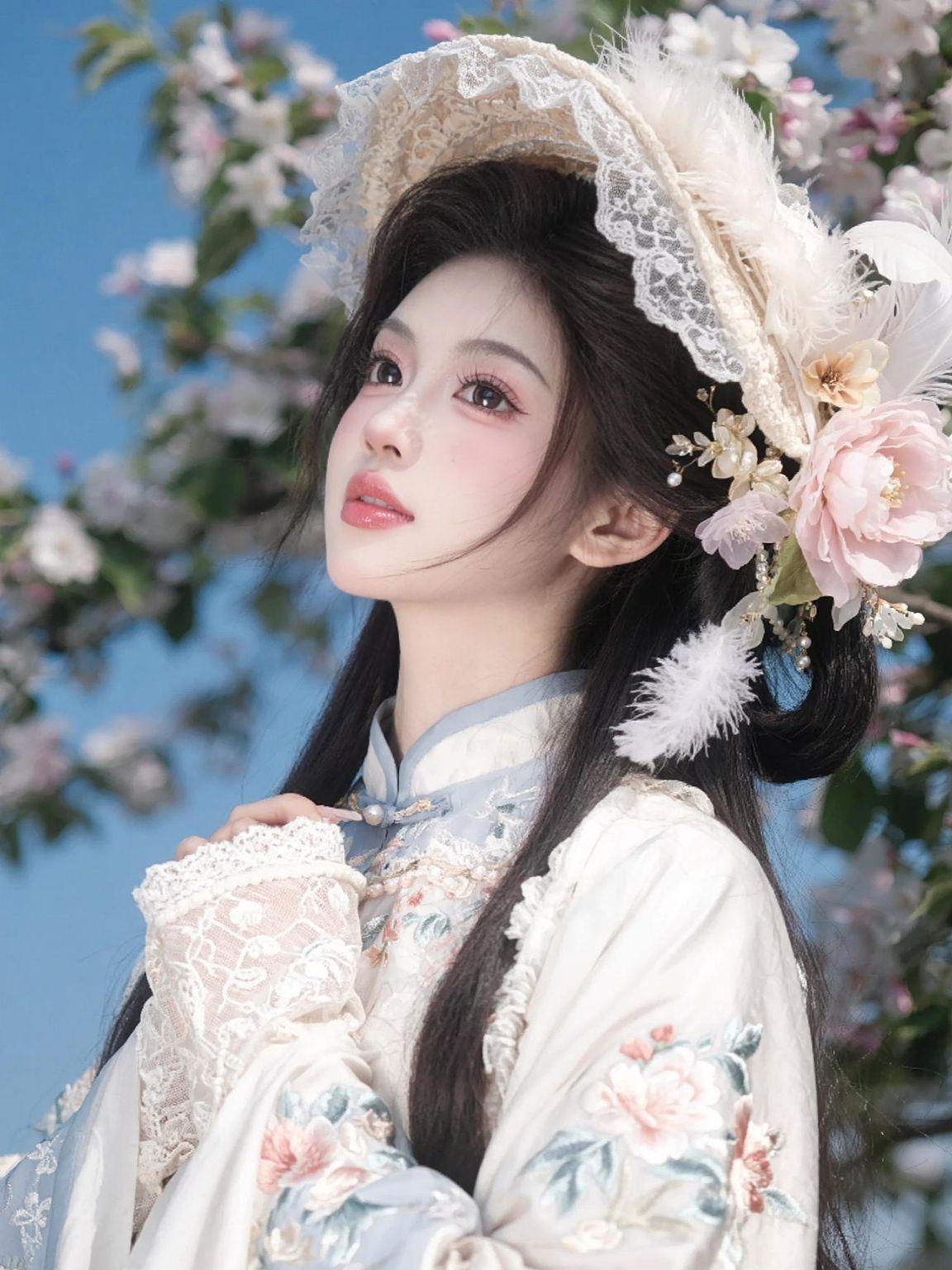 AI羽花春日影  写真风格 ai写真一键生成