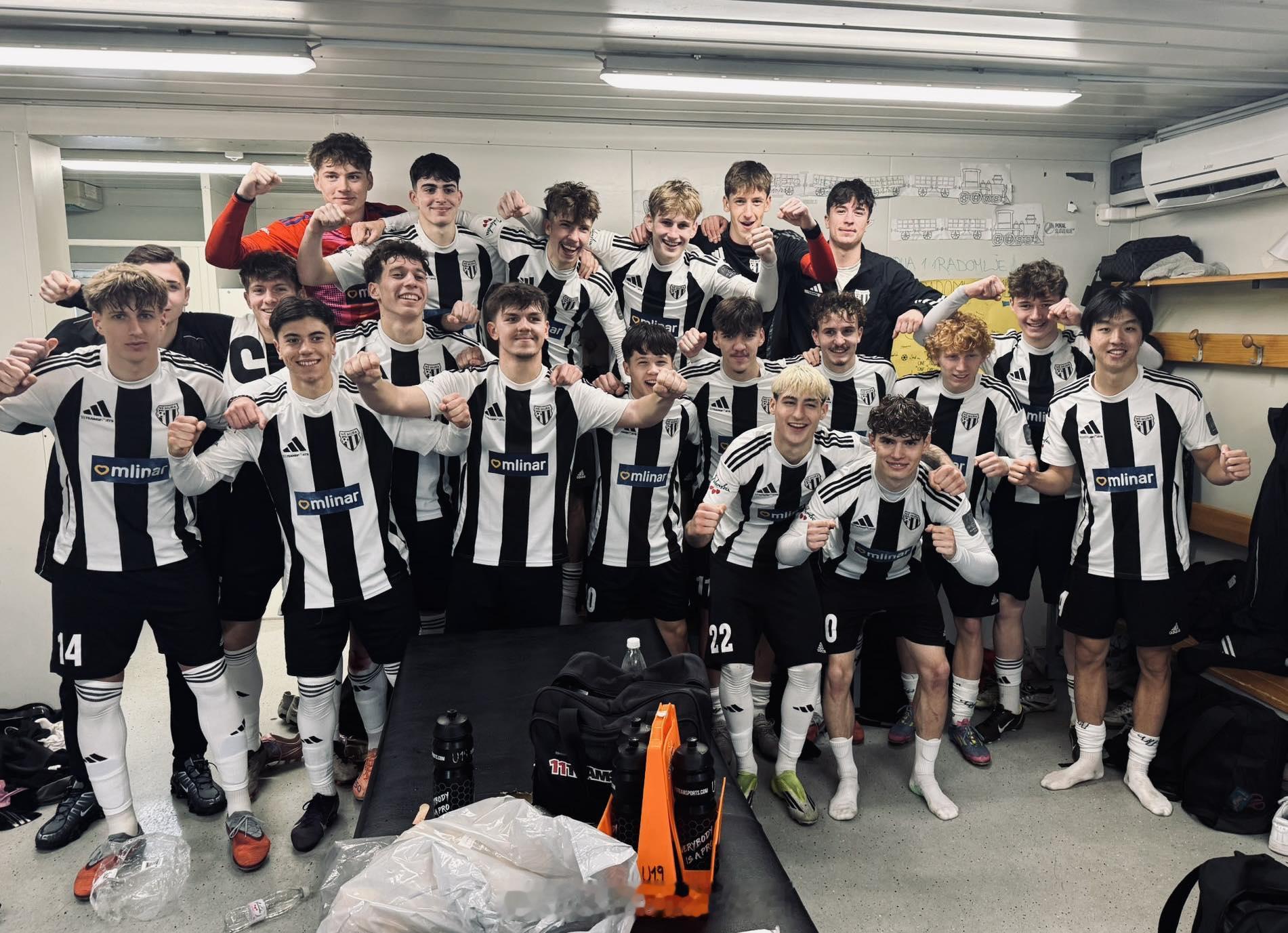 原湖北青年星19岁球员 曲岱钦 加盟斯洛文尼亚顶级联赛俱乐部穆拉足球学校，代表U