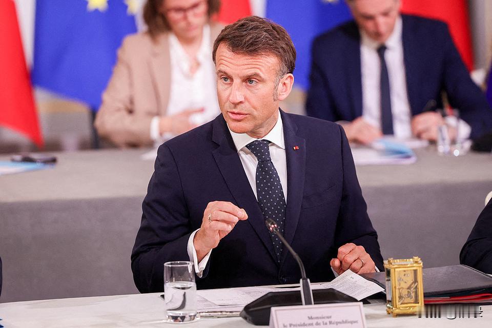万万没想到，法国总统点名以色列，预示着欧洲的哪些底线。
法国总统马克龙4月21日