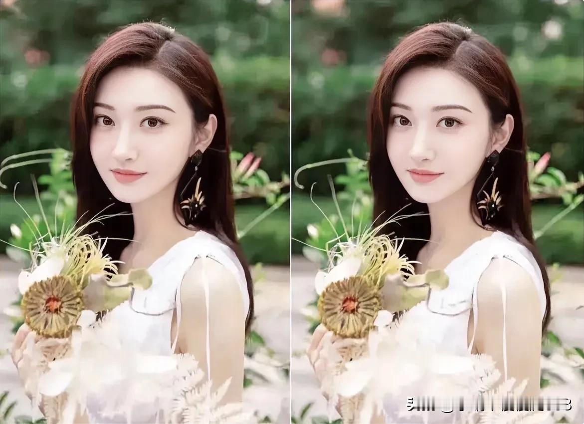 浓妆淡抹，美人如花
考眼力高手可找岀8处不同[灵光一闪]