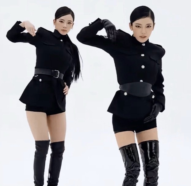 柳智敏和宁艺卓同框身材🆚近大远小怎么失效了？ 