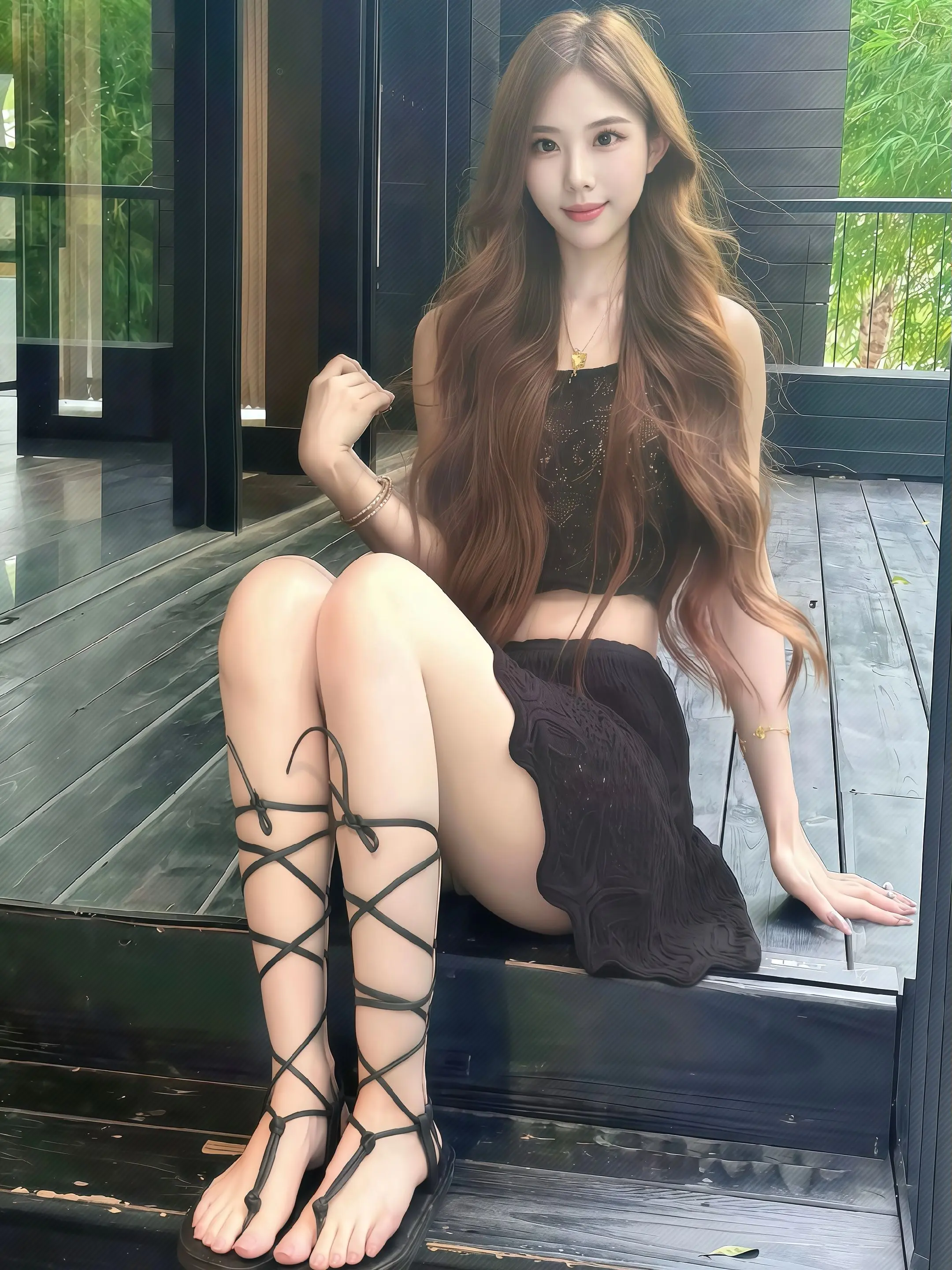 “怀疑男生都喜欢这类型”博主：区区美女