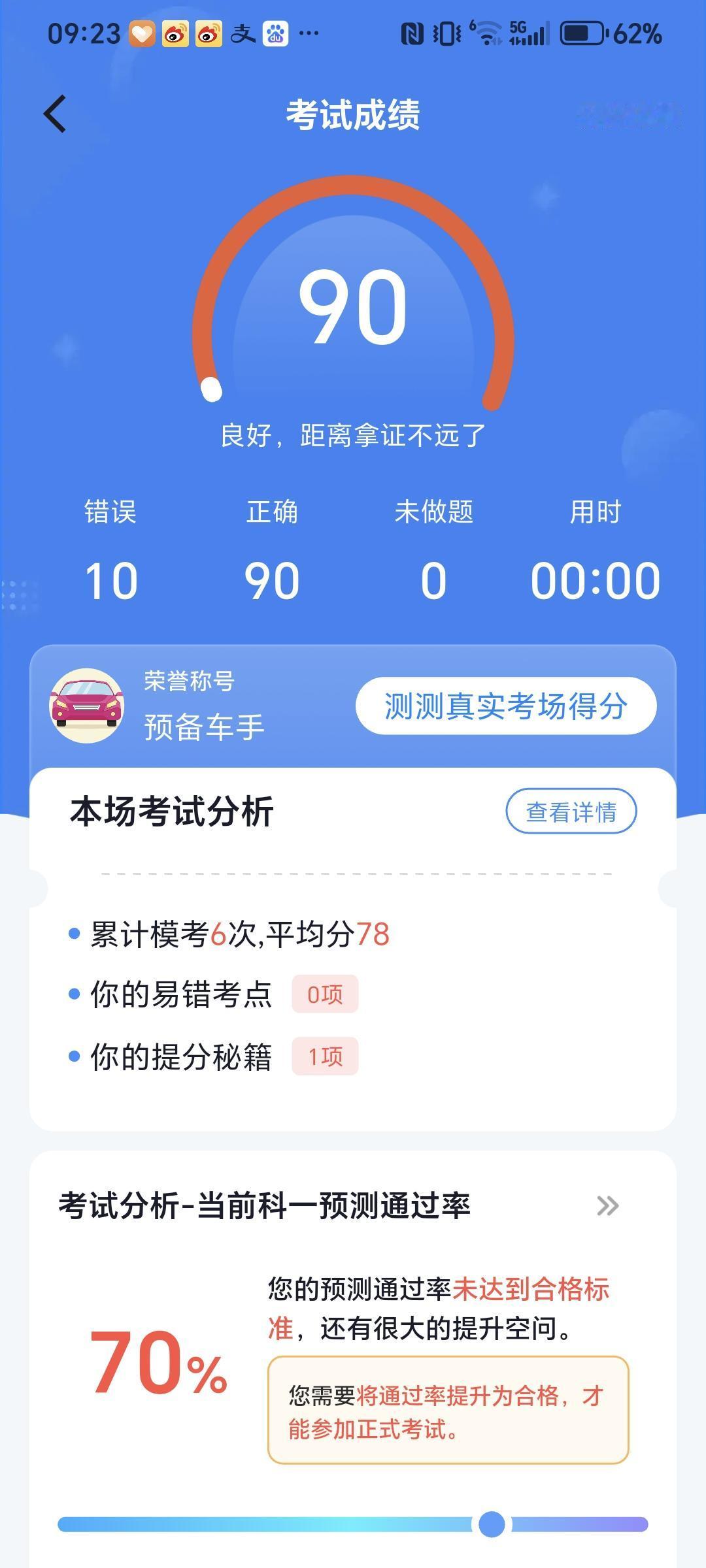 对我来说确实简单，多刷多看错题，反复练习就能突破90分。不过很多人觉得难，原因不