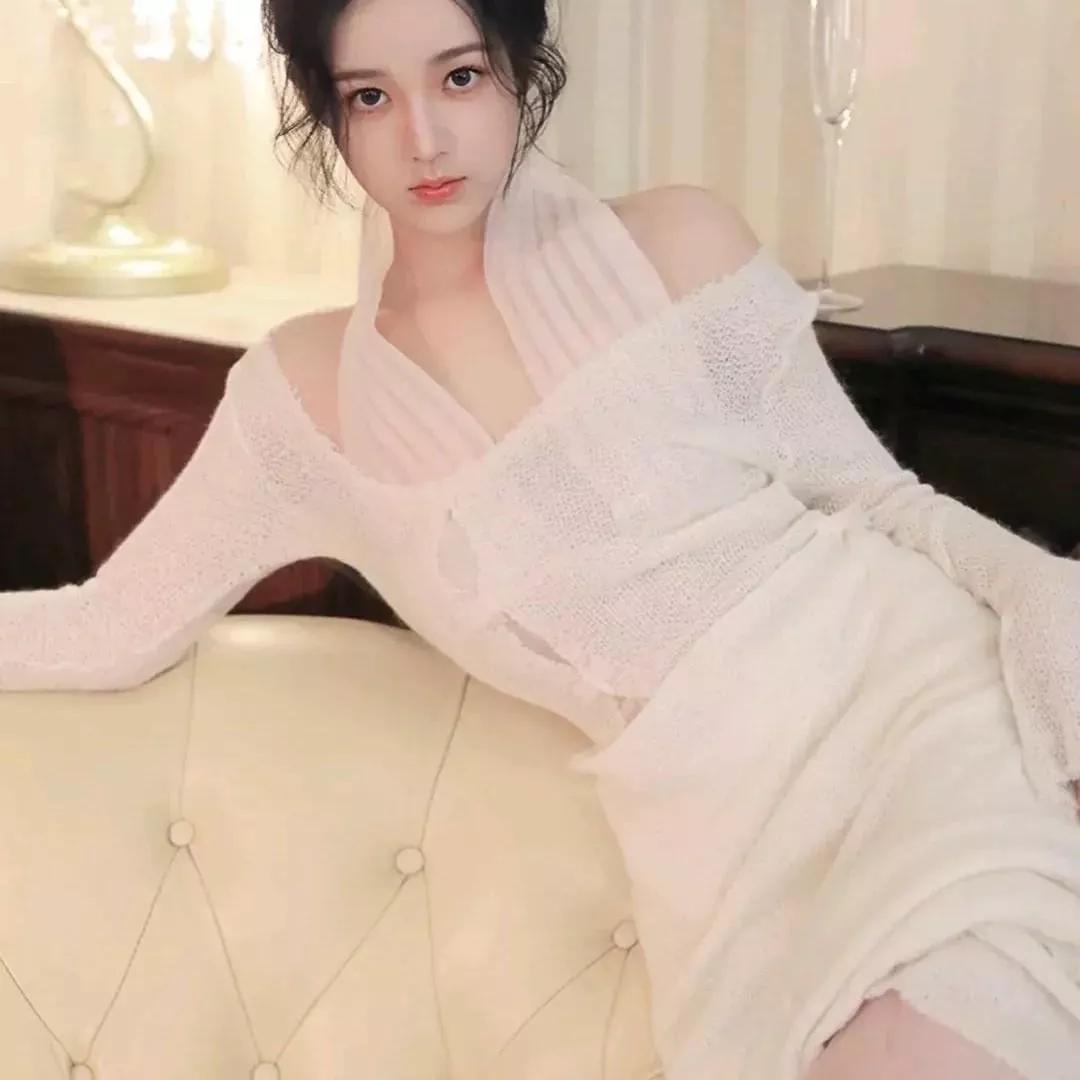 优雅蕾丝长裙，甜美气质爆棚💕白色蕾丝仙女裙 温柔风蕾丝长裙 温柔蕾丝风 气质蕾