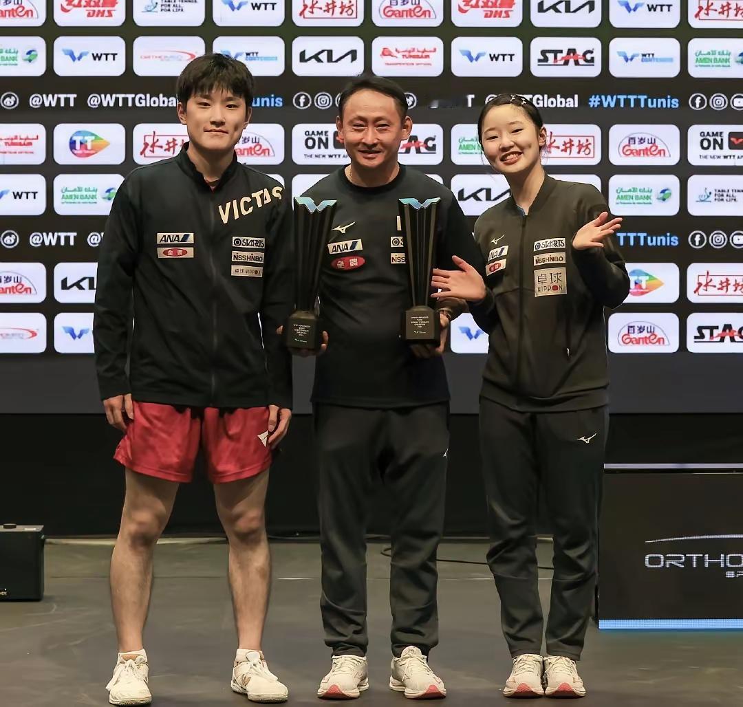 黄友政，陈熠组合2-3张本兄妹组合！
WTT球星挑战赛卢布尔雅那站比赛正在有序进
