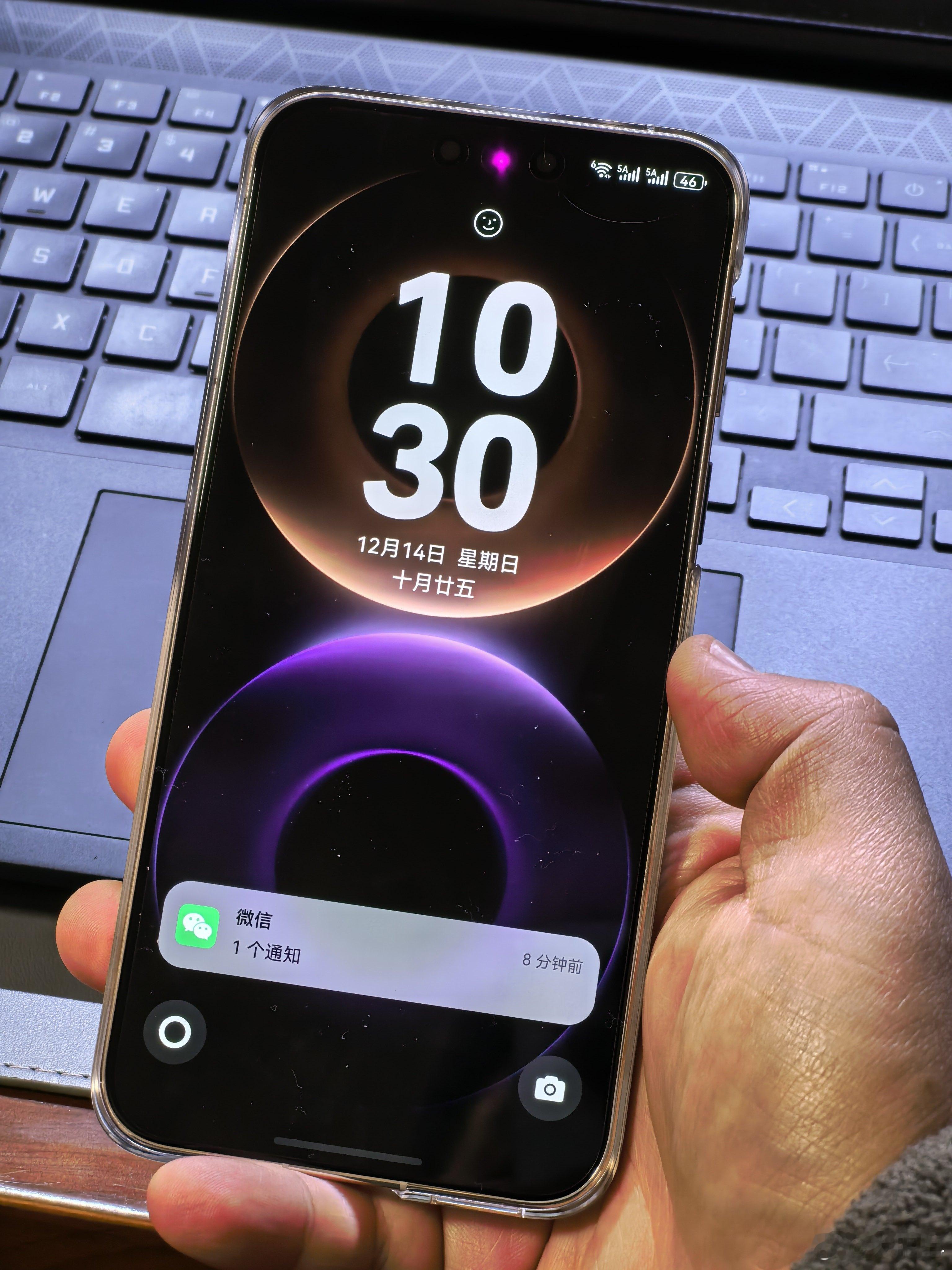 iPhone面容ID还可以这么用 华为Mate80 Pro这个也很好用，如果iP