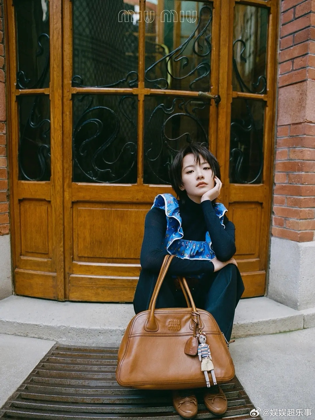 李庚希这组miumiu很不错 很有质感 