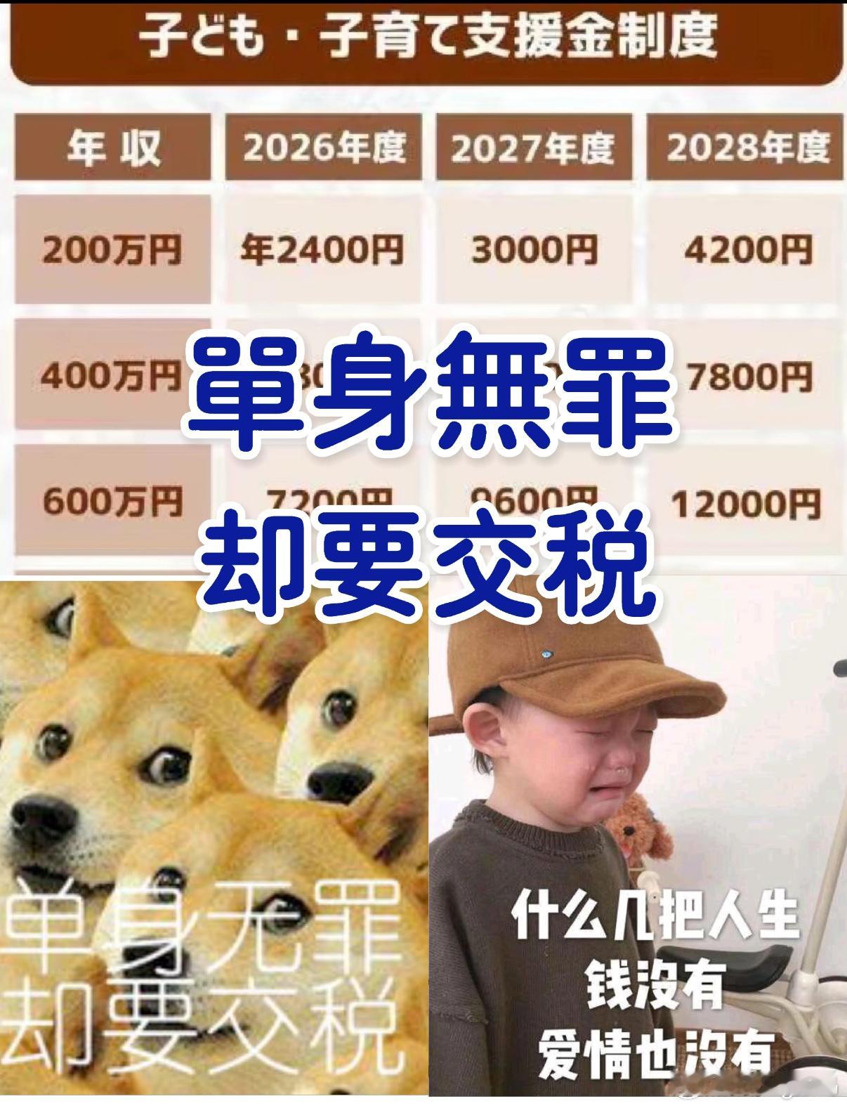 单身税 单身无罪 却要交税以后我们的不会也要参考吧[思考] ​​​
