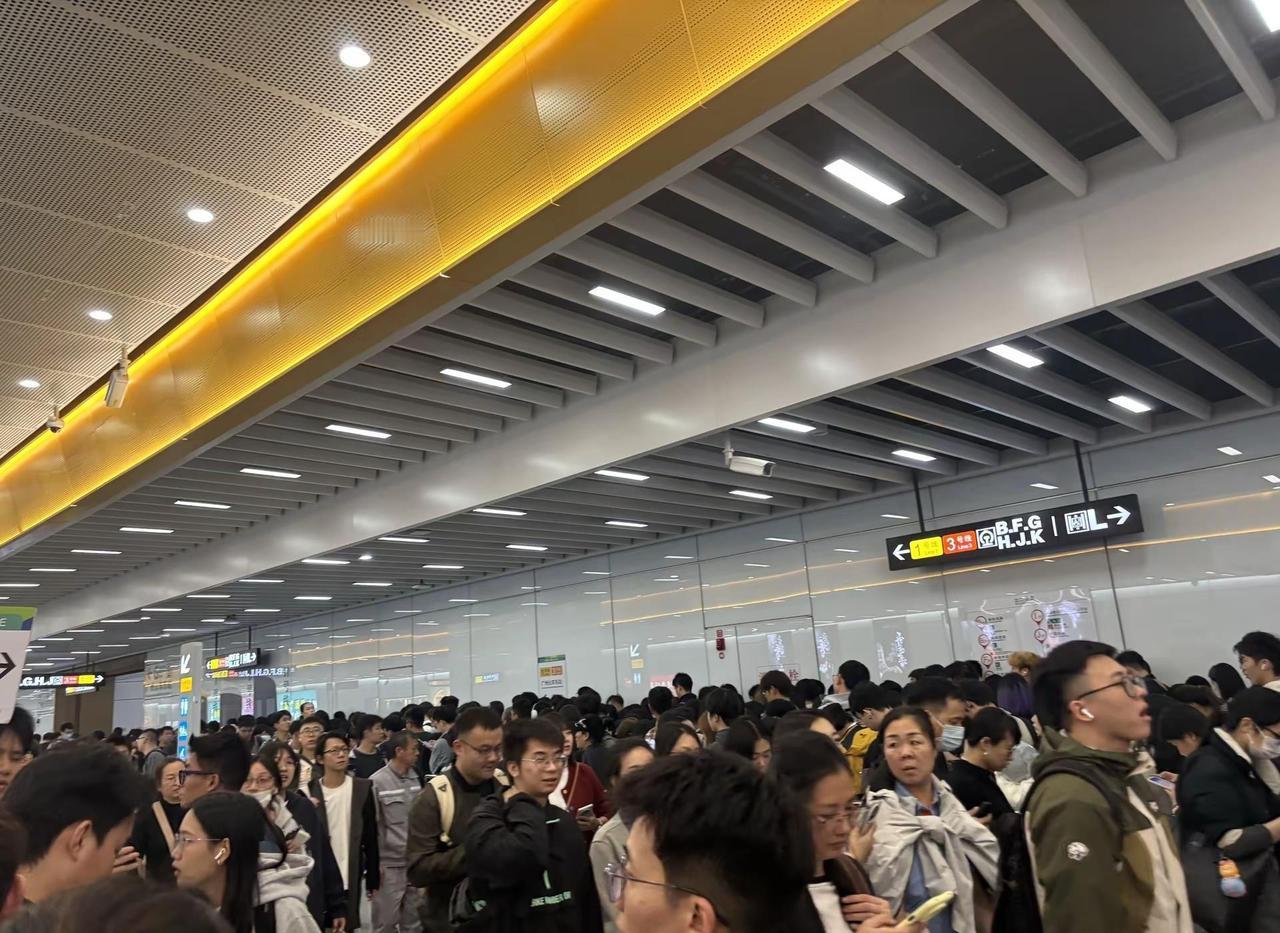 2025最后一天都赶着回去过节 地铁