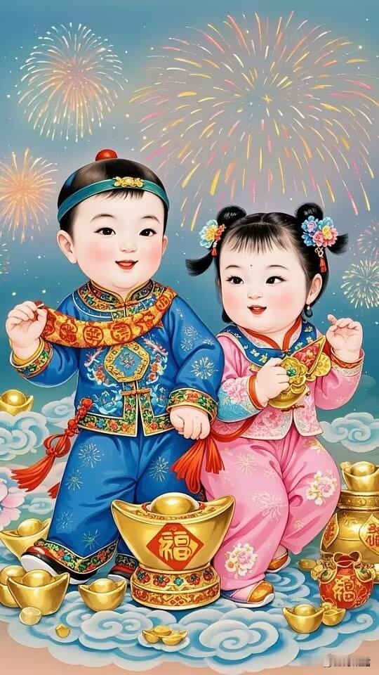 小时候过年，那可是真热闹，那时候虽然物质不富足，但过年是非常的喜庆，非常的热闹的