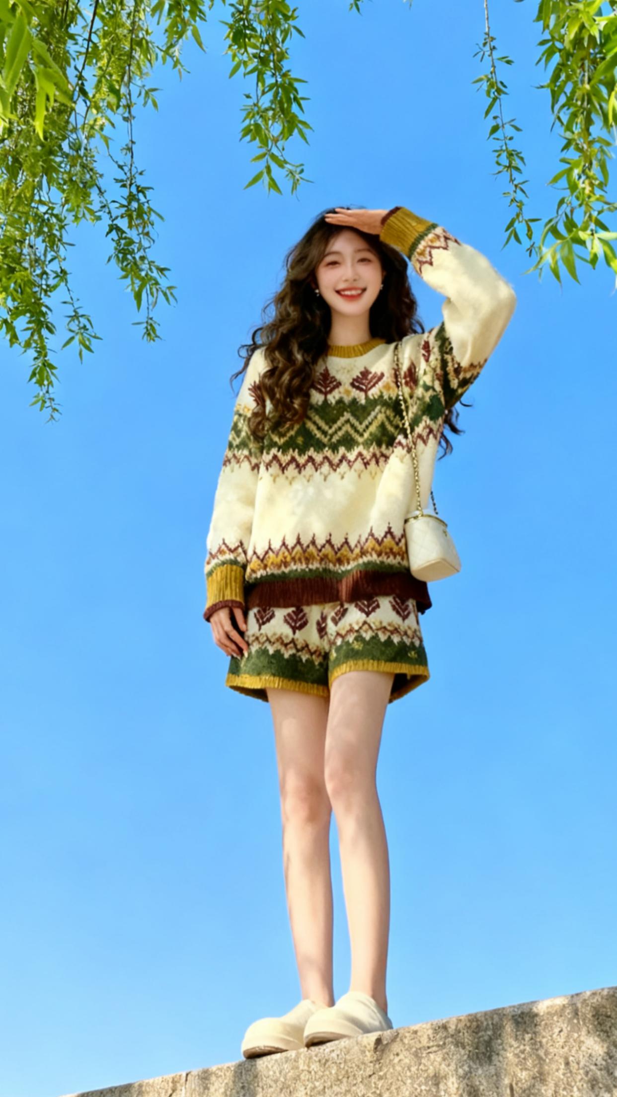 出游穿搭 甜美风 复古穿搭 我又心动了 一种很新的穿搭思路