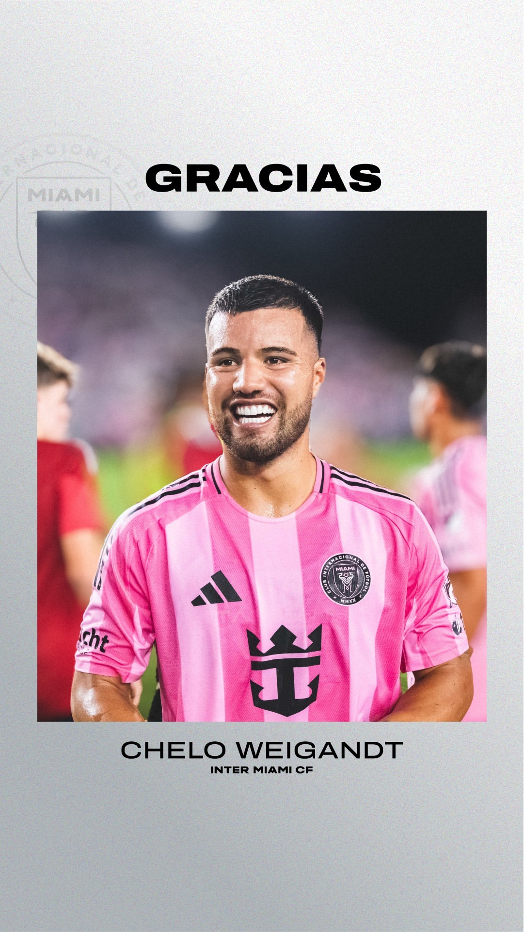 已宣布离开迈阿密国际的球员名单❌迈阿密国际