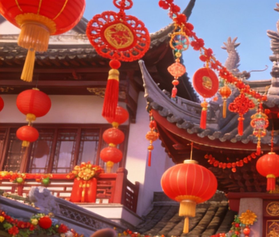 马年逛上海天后宫年味拉满满院的新春气息，伴着古建的底蕴，逛起来特别有滋味。和家人